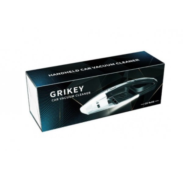 Автомобильный пылесос GRIKEY, ручной 4500Pa с HEPA-фильтром 120 Вт из ABS пластика черный (319675) - Фото 6 Автомобильный пылесос GRIKEY, ручной 4500Pa с HEPA-фильтром 120 Вт из ABS пластика черный (319675) - изображение 6