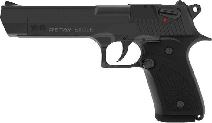 Пистолет сигнальный Retay Eagle черный + пачка патронов в подарок - изображение 2