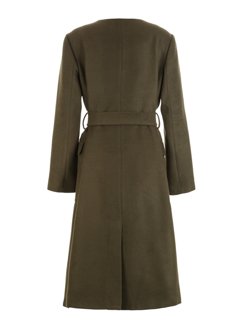 Пальто на кнопках Vero Moda 317409502 XS (70973XS) Зеленый - изображение 8