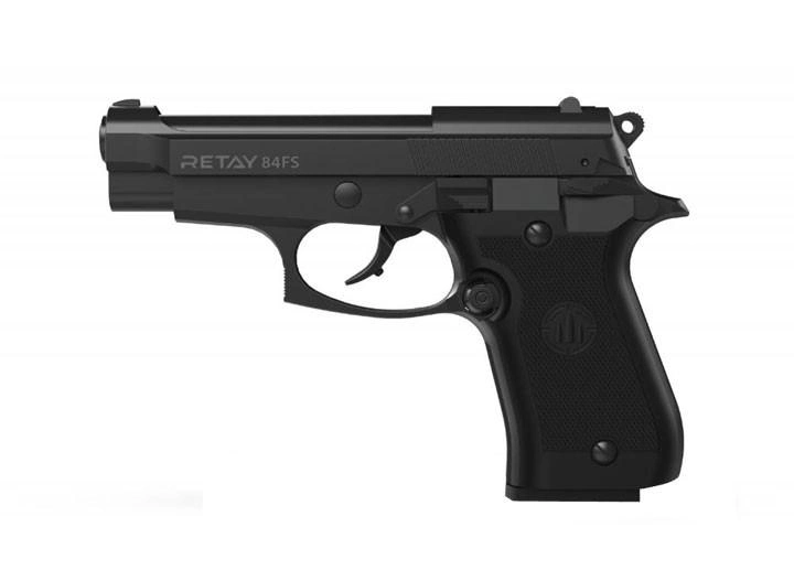 Пистолет сигнальный 84FS черный + пачка патронов в подарок - изображение 2