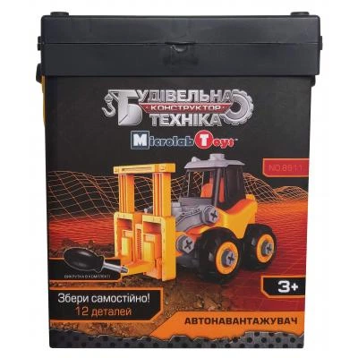 Конструктор Microlab Toys Строительная техника - автопогрузчик (MT8911) - Фото 2 Конструктор Microlab Toys Строительная техника - автопогрузчик (MT8911) - изображение 2
