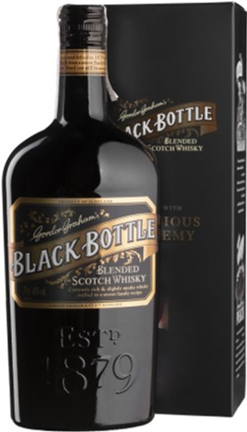 Виски Black Bottle 0.7 л в подарочной упаковке 40% (2195073950739) - изображение 1