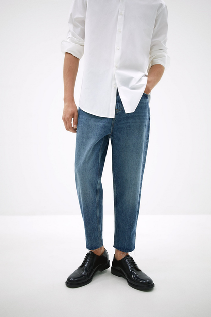 relaxed fit zara jeans