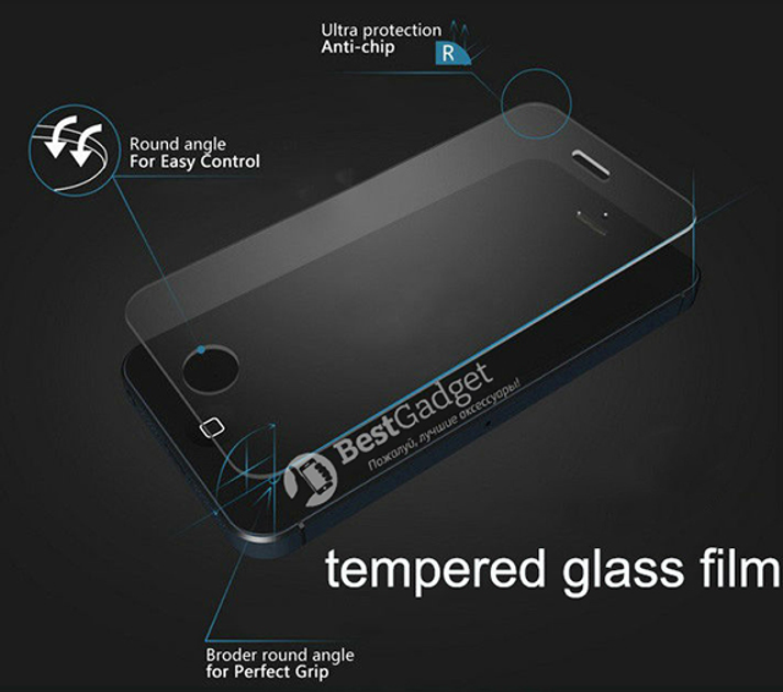 Защитное стекло для iPhone 6 / 6s - Happy Mobile 2.5D Ultra Glass ...
