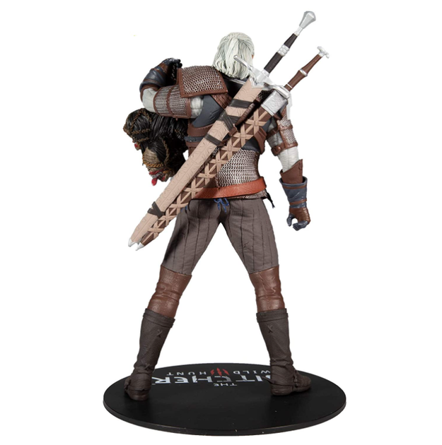 Фигурка Ведьмак 30 см Геральт из Ривии The Witcher Geralt of Rivia McFarlane 13441-4 - Фото 2 Фигурка Ведьмак 30 см Геральт из Ривии The Witcher Geralt of Rivia McFarlane 13441-4 - изображение 2
