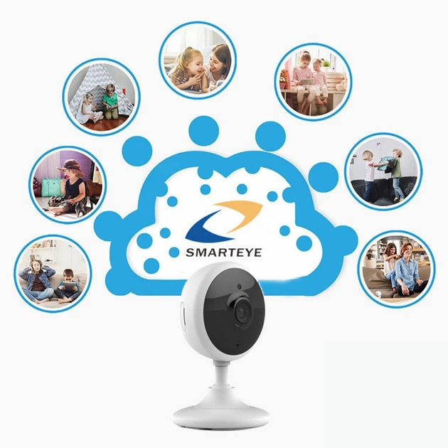 Wi-Fi Відеоняня / радіоняня SMARTEYE 1920x1080 HD з нічним баченням і датчиком руху 702JBU white - Фото 6 Wi-Fi Відеоняня / радіоняня SMARTEYE 1920x1080 HD з нічним баченням і датчиком руху 702JBU white - зображення 6