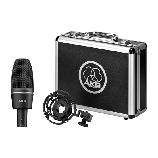 Мікрофон AKG C3000 - зображення 3