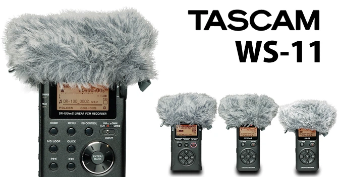 Ветрозащита Tascam WS11 - Фото 1 Ветрозащита Tascam WS11 - зображення 1