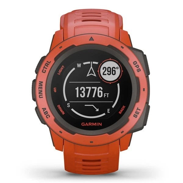 Смарт-годинник Garmin Instinct Flame Red (010-02064-02) - зображення 2