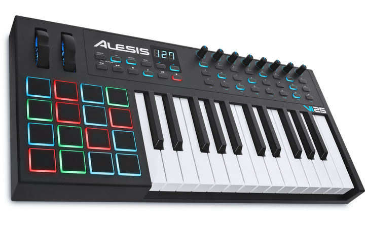 MIDI-клавіатура Alesis VI25 - Фото 2 MIDI-клавіатура Alesis VI25 - зображення 2