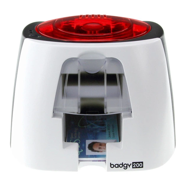 Принтер пластиковых карт Evolis Badgy200 (B22U0000RS) - изображение 2