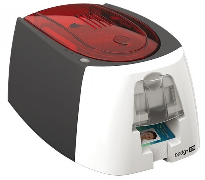 Принтер пластиковых карт Evolis Badgy200 (B22U0000RS) - изображение 3