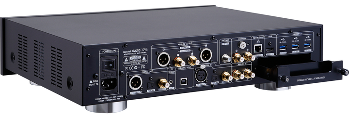Мережевий програвач з підсилювачем потужності Cocktail Audio X45 Black - зображення 2