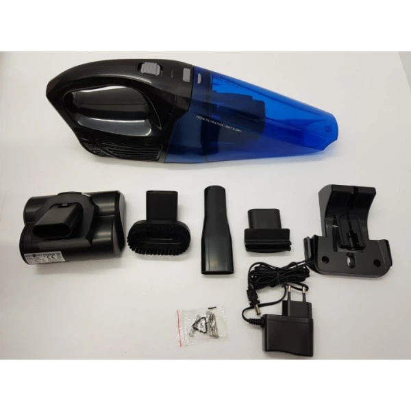 Автомобільний Пилосос з турбо-щіткою Ideen Welt HS-W60-04 Pro Blue (1014) - зображення 2