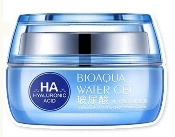 Крем для лица Bioaqua HA Hyaluronic Acid Water Get с гиалуроновой кислотой Moisture Replenishment Cream, 50г - Фото 2 Крем для лица Bioaqua HA Hyaluronic Acid Water Get с гиалуроновой кислотой Moisture Replenishment Cream, 50г - изображение 2