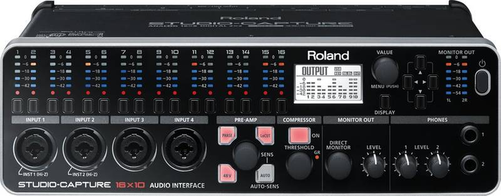 Звуковая карта и интерфейс ROLAND UA1610 Studio Capture 86114 - изображение 2