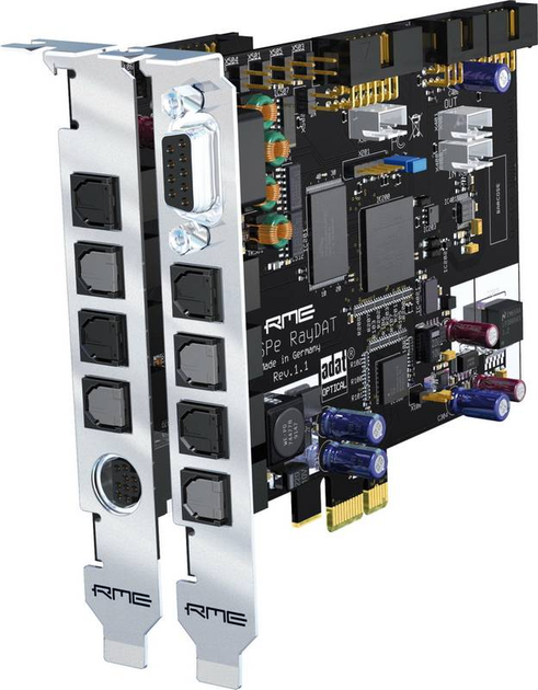 Звуковая карта и интерфейс RME HDSP RayDAT 51894 - изображение 1