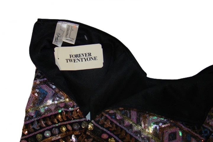 Сукня Forever 21 50р L EU44 UK16 чорна 20-00533 - зображення 4