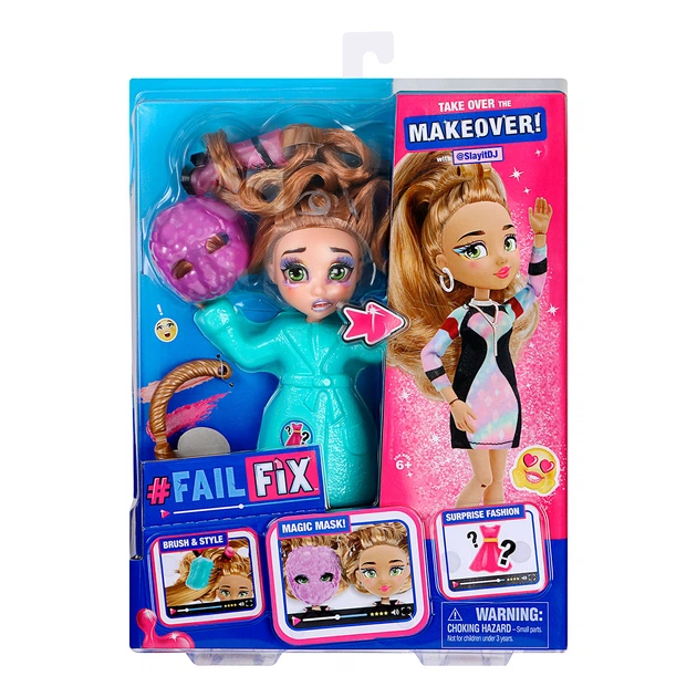 Игровой набор с куклой FAILFIX серии "TOTAL Makeover" - ДИДЖЕЙКА 12802 - Фото 1 Игровой набор с куклой FAILFIX серии "TOTAL Makeover" - ДИДЖЕЙКА 12802 - изображение 1