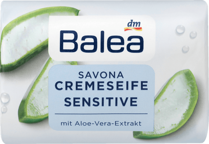 Туалетное мыло для рук Balea Sensitive 100г - Фото 1 Туалетное мыло для рук Balea Sensitive 100г - изображение 1