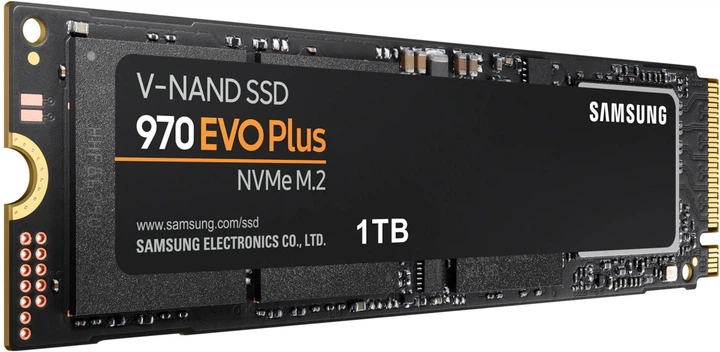 内蔵型SSD Samsung 970 EVO Plus 1TB M.2 NVMe SSD SSD диск Samsung 970 Evo Plus 1TB M.2 PCIe 3.0 x4 V-NAND MLC (MZ