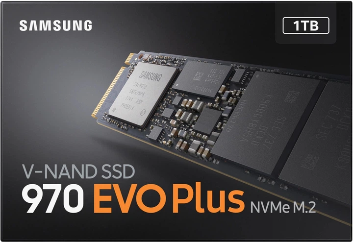 SSD диск Samsung 970 Evo Plus 1TB M.2 PCIe 3.0 x4 V-NAND MLC (MZ