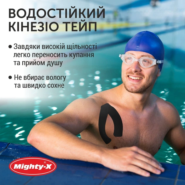 Кинезио Тейп из США (Kinesio Tape) - 2шт - 5см*5м Черный Кинезиотейп - The Best USA Kinesiology Tape - изображение 4