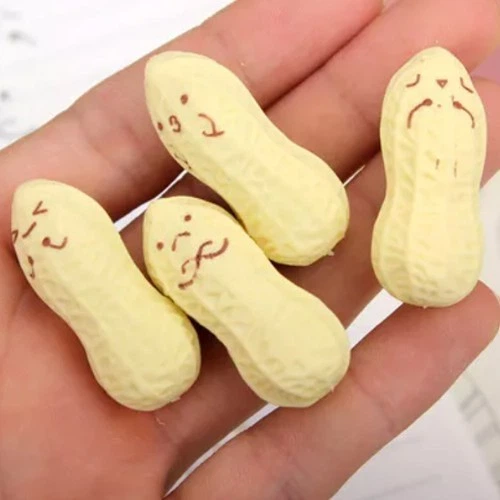 Ластик для карандашей Kohe LLC Eraser Peanut 4 шт - изображение 2