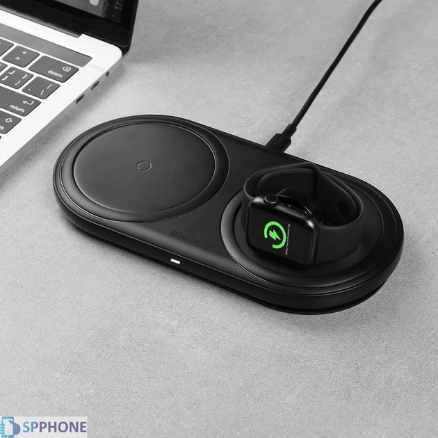 Беспроводное ЗУ Baseus Planet 2in1 WXPL-B01 Black - изображение 4