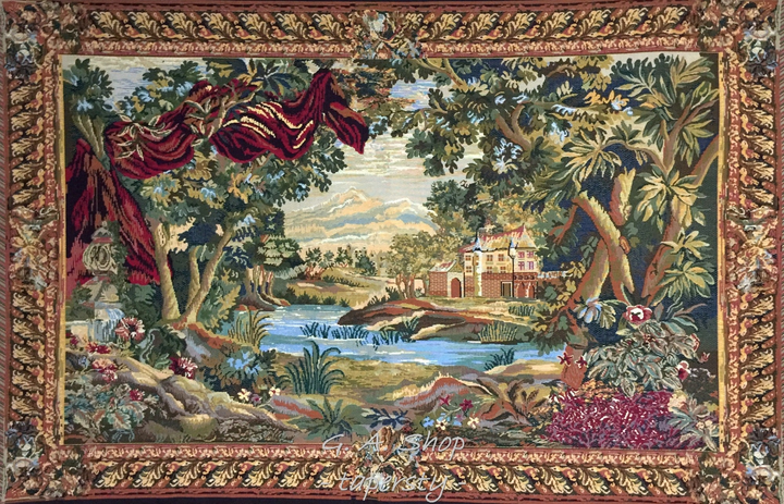Серия Vintage Tapestry, цвет Гобелен золото, Розетки аудио/видео все цвета механизмов
