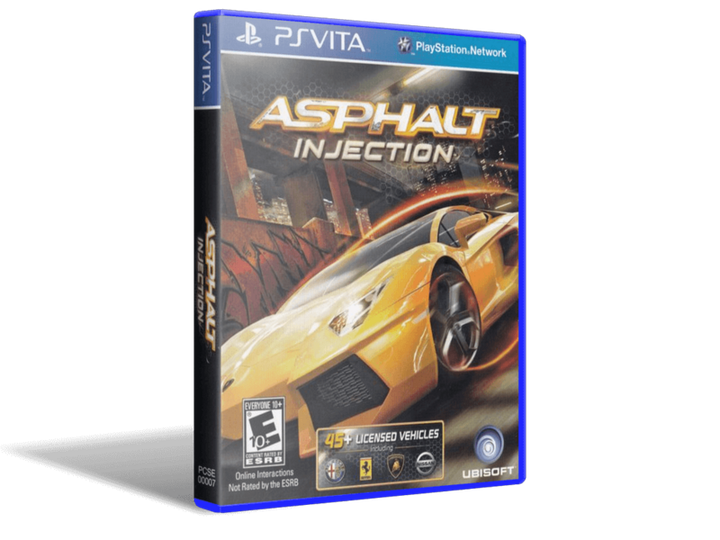 Игра Asphalt Injection для PS Vita (PS Vita Card) - Фото 1 Игра Asphalt Injection для PS Vita (PS Vita Card) - изображение 1