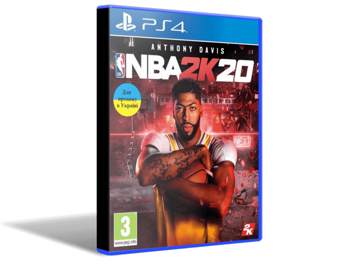 Игра NBA 2K20 для PS4 (Blu-ray диск, English version) - Фото 1 Игра NBA 2K20 для PS4 (Blu-ray диск, English version) - изображение 1