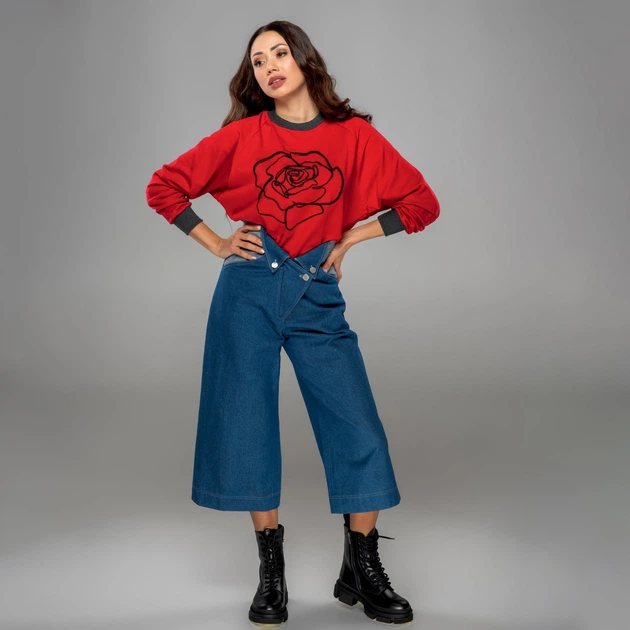 Світшот BATIAR Тронда XL-XXL червоний - изображение 2