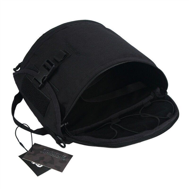 Тактическая сумка OneTigris для переноса шлема Черный 2000000022413 - изображение 2