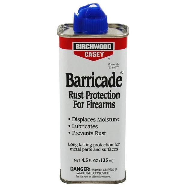 Захист від корозії Birchwood Casey Barricade® Rust Protection 4,5 oz / 135 мл (33128) - зображення 1