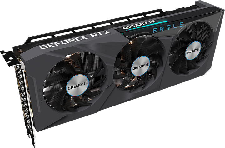 Видеокарта Gigabyte PCI-Ex GeForce RTX 3070 Ti EAGLE 8GB GDDR6X