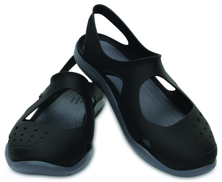 Crocs swiftwater on sale wave black