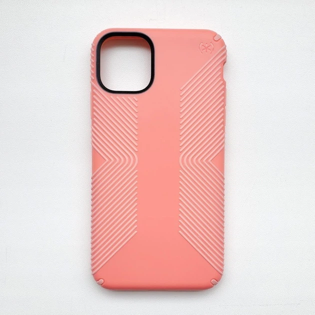 Антибактериальный противоударный чехол бампер Speck Presidio Grip Designed for Impact Apple Iphone 11 Pro Max 6.5″ Parrot Pink/Papaya Pink - Фото 2 Антибактериальный противоударный чехол бампер Speck Presidio Grip Designed for Impact Apple Iphone 11 Pro Max 6.5″ Parrot Pink/Papaya Pink - изображение 2