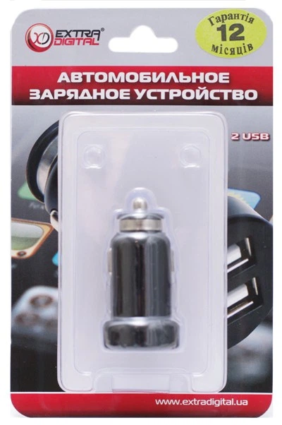 Автомобильное зарядное USB-устройство Extradigital CP18 – фото, отзывы ...
