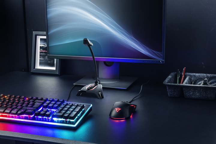 Мікрофон Trust GXT 215 Zabi LED-Illuminated USB Gaming Microphone (23800) - Фото 5 Мікрофон Trust GXT 215 Zabi LED-Illuminated USB Gaming Microphone (23800) - зображення 5