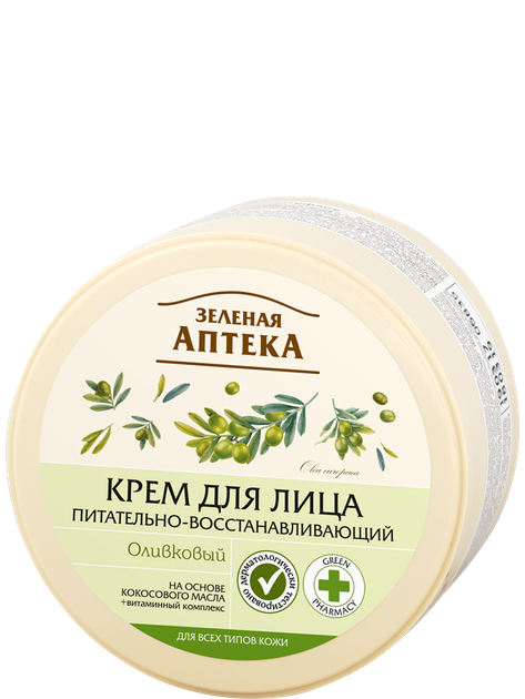 Крем для лица Зеленая Аптека Оливковый 200 мл (4823015914560) – в ...