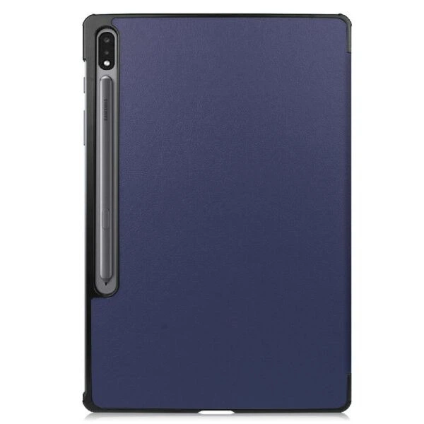 Чехол UniCase Slim для Samsung Galaxy Tab S7 FE (T730/T736) - Dark Blue - изображение 2
