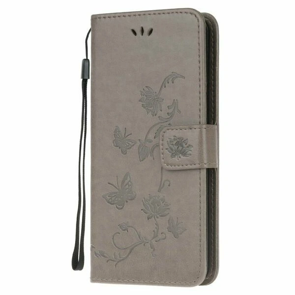Чехол UniCase Butterfly Pattern для Xiaomi Redmi Note 8 Pro - Grey - изображение 2