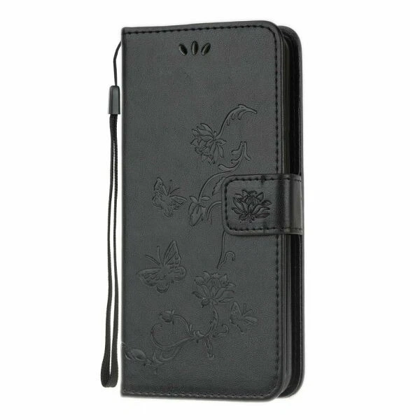 Чехол UniCase Butterfly Pattern для Xiaomi Redmi Note 8 Pro - Black - изображение 2