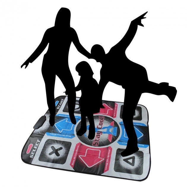 Танцювальний килимок X-treme Dance Pad Platinum із блоком живлення TV+PC - зображення 3