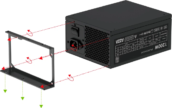 Корпус AZZA PYRAMID CSAZ-804 - изображение 9