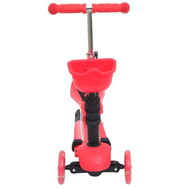 Самокат iTrike Maxi 2 в 1 JR 3-016 Красный – фото, отзывы ...