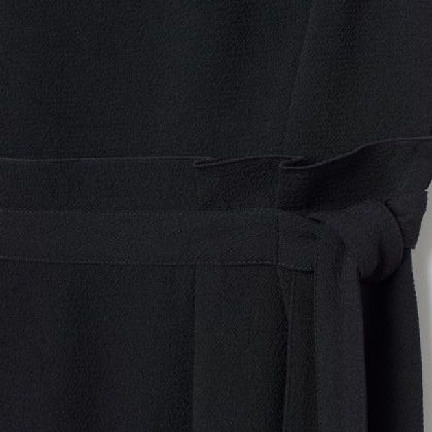Платье мини осеннее женское H&M 7091870dm 40 Черное (PS2030000057207_2000001812617) - изображение 2
