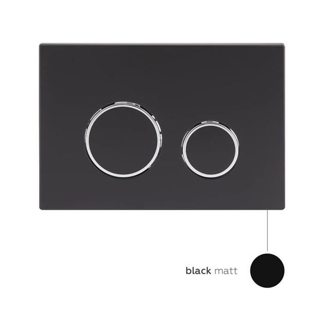 Набор Qtap инсталляция 3 в 1 Nest QT0133M425 с панелью смыва круглой QT0111M11V1146MB + унитаз с сиденьем Jay - изображение 8