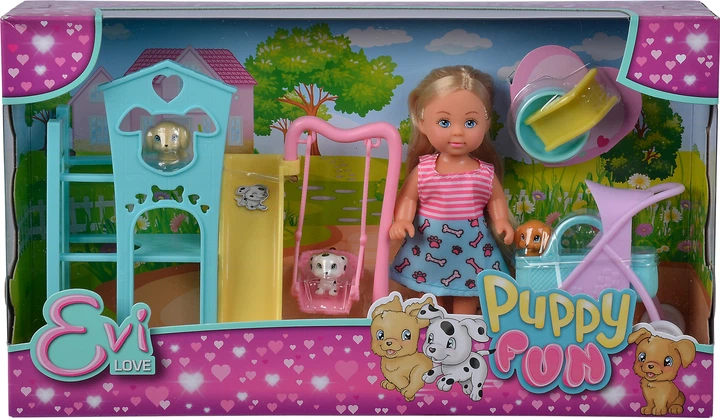 Zestaw lalek Simba Toys Evi na placu zabaw dla szczeniaczków (105733477) - obraz 3